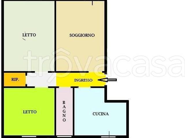 Quadrilocale in vendita a Piacenza via Giovanni Campesio, Clinica Piacenza