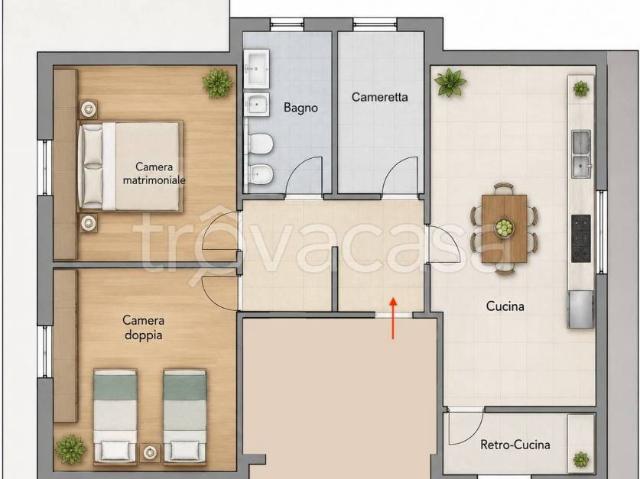 Quadrilocale in vendita a Porto San Giorgio via XX settembre
