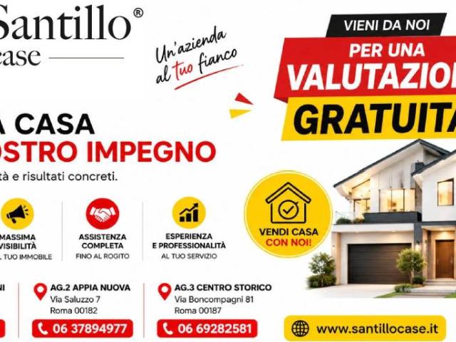 Quadrilocale in vendita a Roma, Furio Camillo