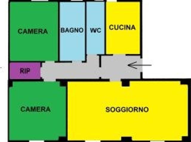 Quadrilocale in vendita a San Lazzaro di Savena