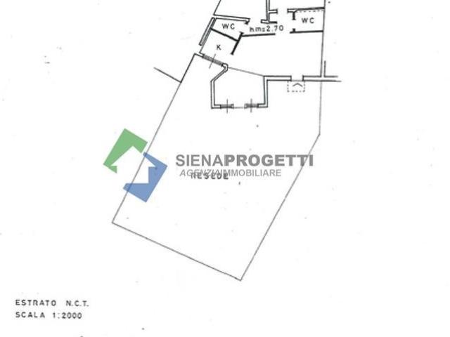 Quadrilocale in vendita a Siena strada di Piaggiano
