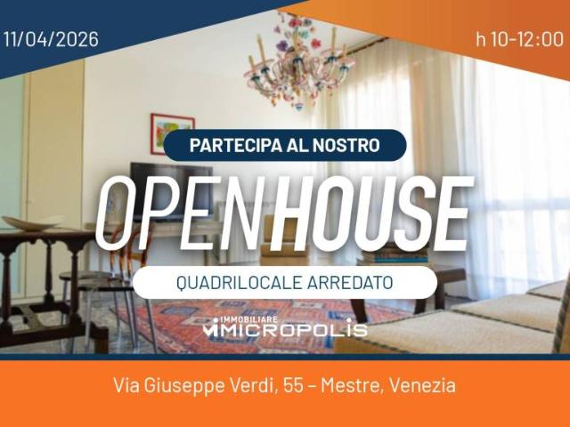 Quadrilocale in vendita a Venezia via Giuseppe Verdi, 55, Mestre