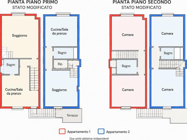 Quadrilocale ristrutturato a Cascina