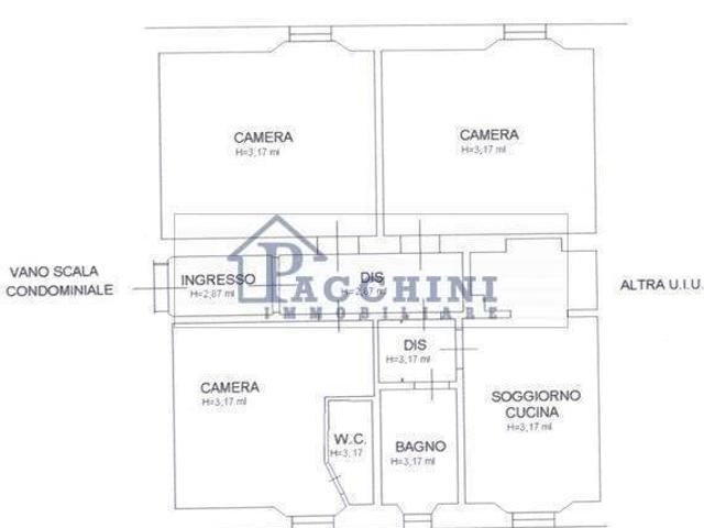 Quadrilocale via Guglielmo Agnelli, Le Piagge, Pisa