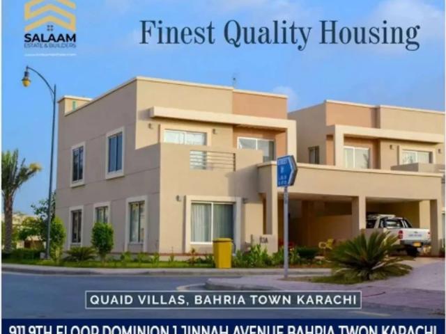 Quaid Villa 200 Sq Yards in Bahria Town Karachi ID 30972