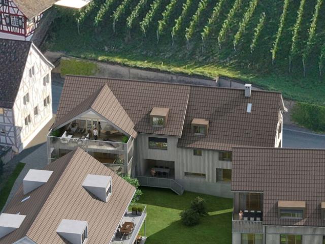 Qualitätswohn t raum in neuem Anbau mit Doppelgarage