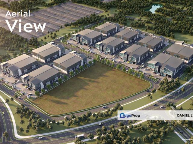 全新半独立式厂房 25,520 ft² NEW SEMI DETACHED FACTORY