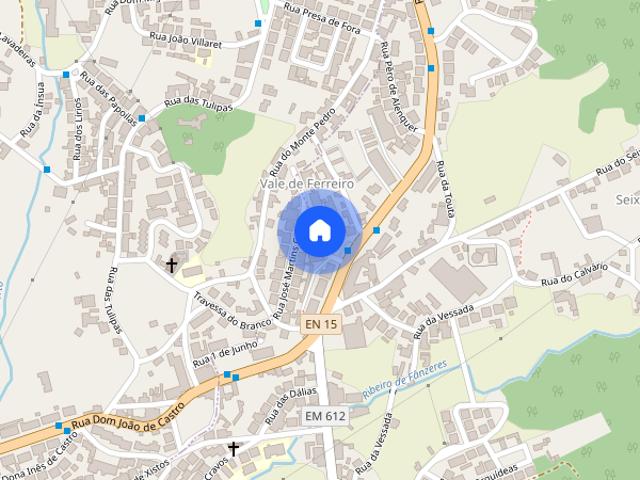 Quarto com varanda em Gondomar
