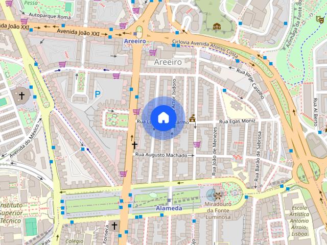 Quarto com varanda privada a 5 min a pe metro Alameda