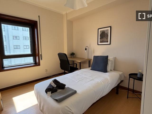 Quarto em apartamento partilhado para alugar no Porto