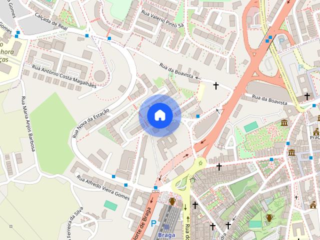 Quarto casa banho privativa Braga rua Dr Conego Manuel Faria