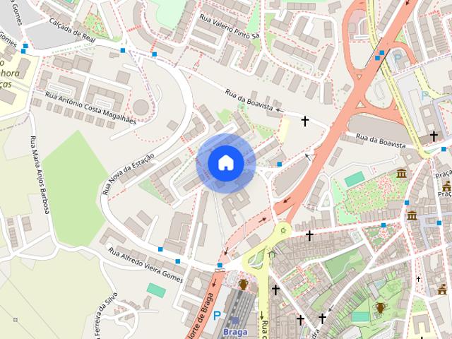 Quarto casa banho privativa Braga rua Dr Conego Manuel Faria