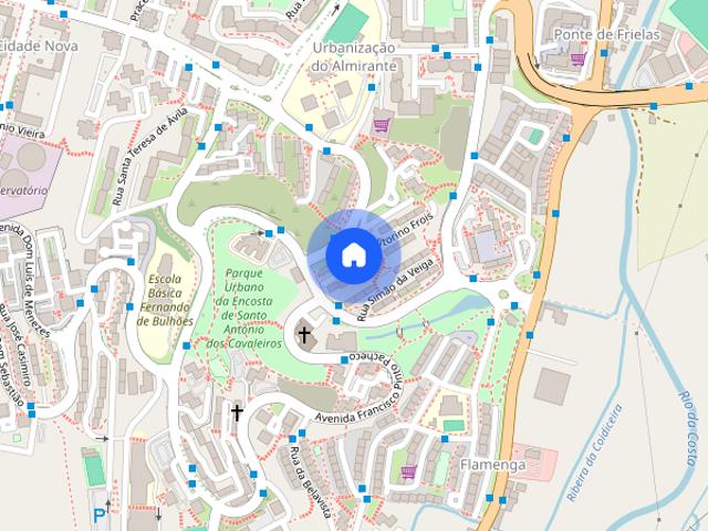 Quarto casa banho privativa Loures Hospital Beatriz Angelo