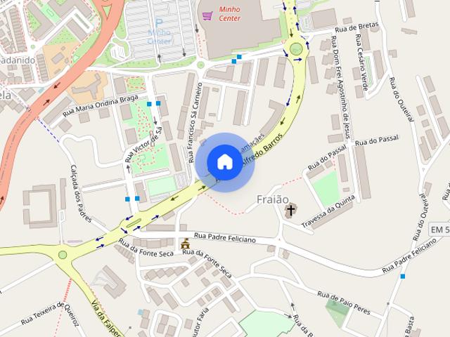 Quarto a estudante para arrendar em Braga