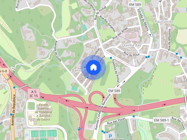 Quarto a estudantes Estoril Escola Hoteleira e Turismo