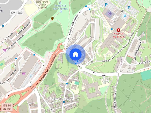 Quarto a meninas Escola de Medicina em Braga