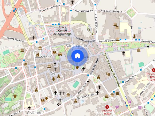 Quarto bem localizado entre Braga e Famalicao