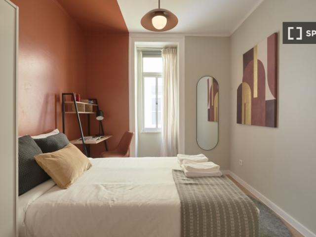 Quarto disponível para alugar em apartamento compartilhado com 12 quartos em Lisboa