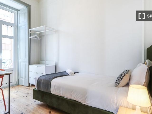 Quarto em apartamento compartilhado com 6 quartos para alugar em Lisboa
