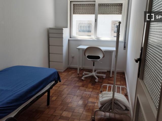 Quarto em apartamento compartilhado para alugar no Porto