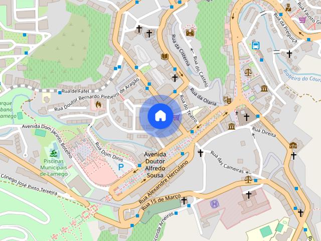 Quarto em apartamento junto Tecliber Lamego