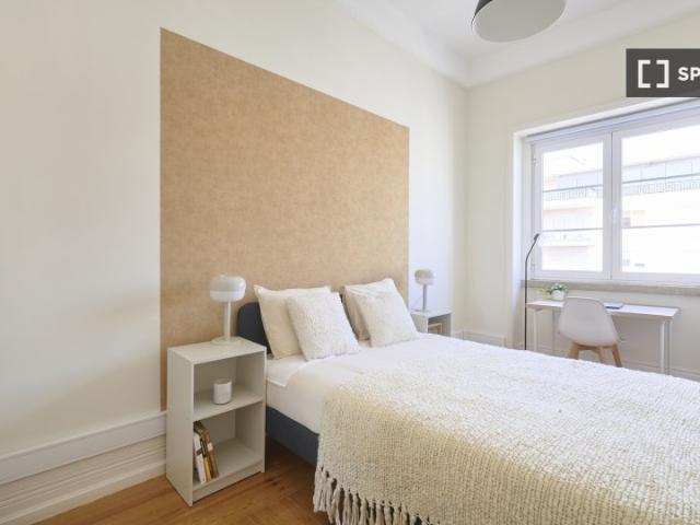 Quarto em apartamento partilhado de 6 quartos, Lisboa