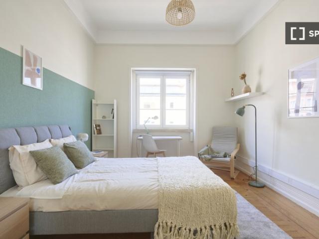 Quarto em apartamento partilhado de 6 quartos, Lisboa
