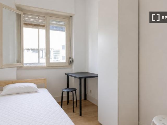 Quarto em apartamento partilhado de 6 quartos, Lisboa