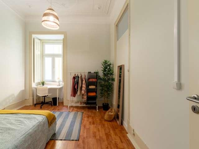 Quarto em apartamento partilhado para alugar em Lisboa