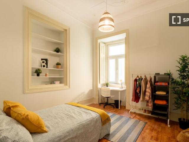Quarto em apartamento partilhado para alugar em Lisboa