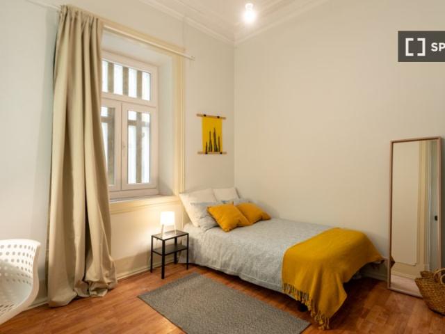 Quarto em apartamento partilhado para alugar em Lisboa