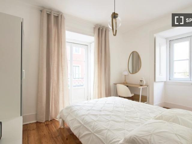 Quarto em apartamento partilhado para alugar em Lisboa
