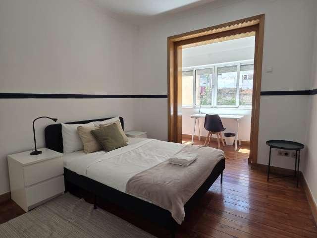 Quarto em apartamento partilhado para alugar em Lisboa