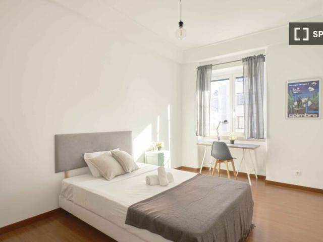 Quarto em apartamento partilhado para alugar em Lisboa
