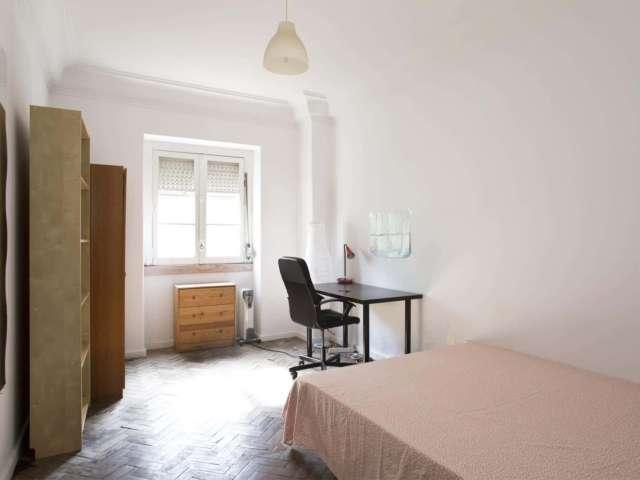 Quarto em apartamento partilhado para alugar em Lisboa