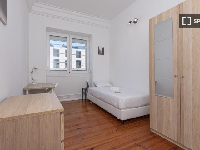 Quarto em apartamento partilhado para alugar em Lisboa