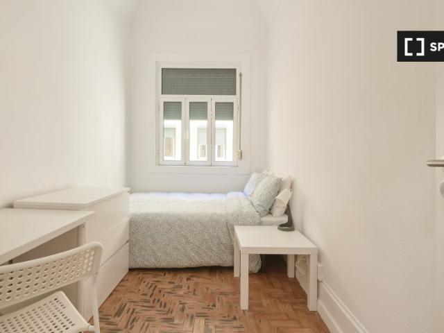 Quarto em apartamento partilhado para alugar em Lisboa