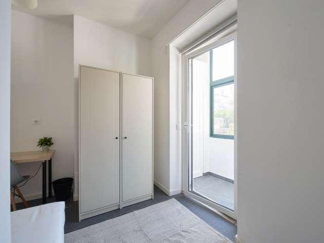 Quarto em apartamento partilhado para alugar em Lisboa