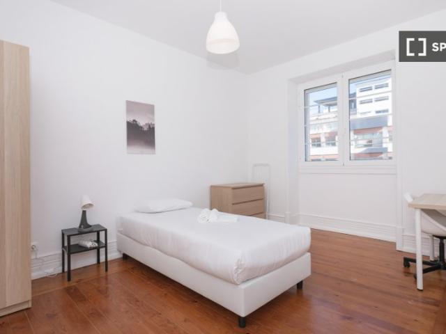 Quarto em apartamento partilhado para alugar em Lisboa