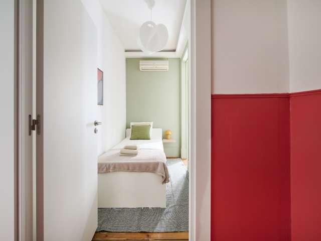 Quarto em apartamento partilhado para alugar em Lisboa