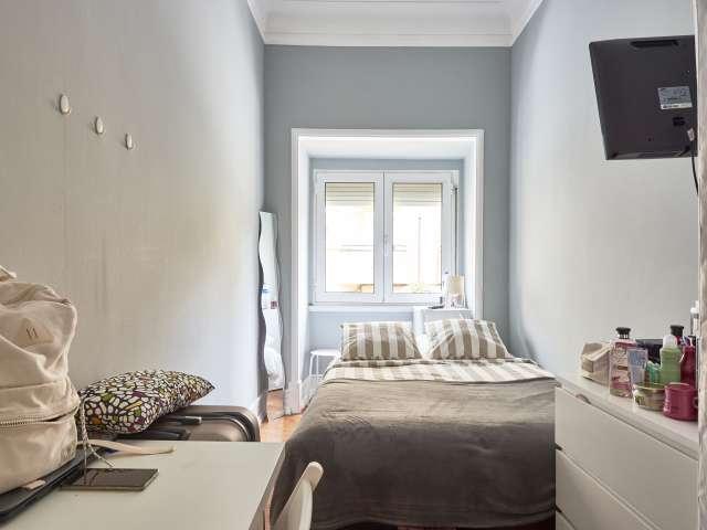 Quarto em apartamento partilhado para alugar em Lisboa