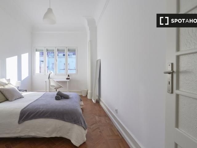 Quarto em apartamento partilhado para alugar em Lisboa