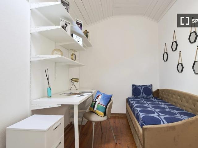 Quarto em apartamento partilhado para alugar em Lisboa