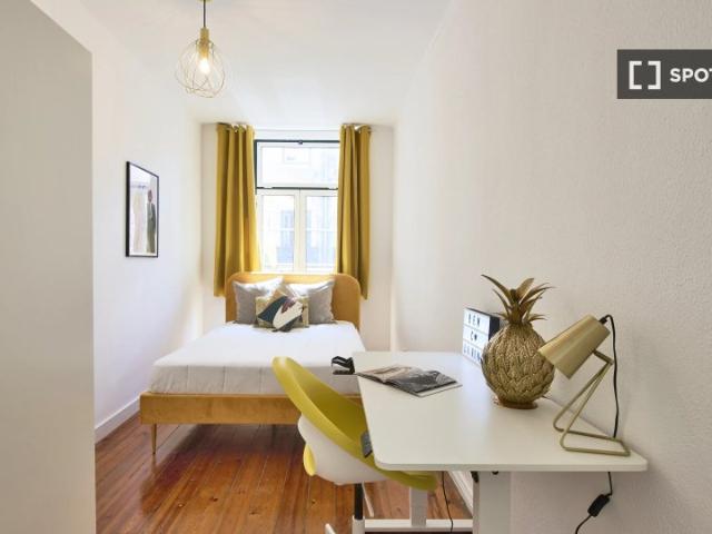 Quarto em apartamento partilhado para alugar em Lisboa