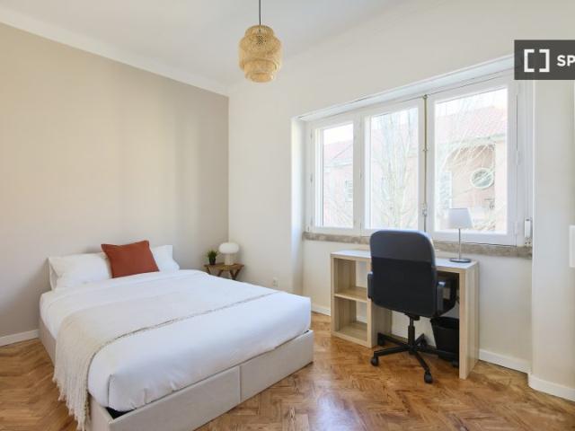 Quarto em apartamento partilhado para alugar em Lisboa