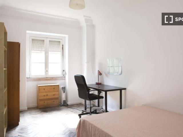 Quarto em apartamento partilhado para alugar em Lisboa