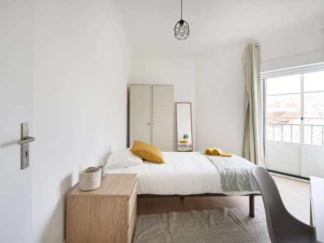 Quarto em apartamento partilhado para alugar em Lisboa