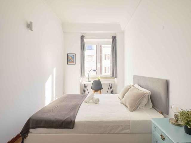 Quarto em apartamento partilhado para alugar em Lisboa