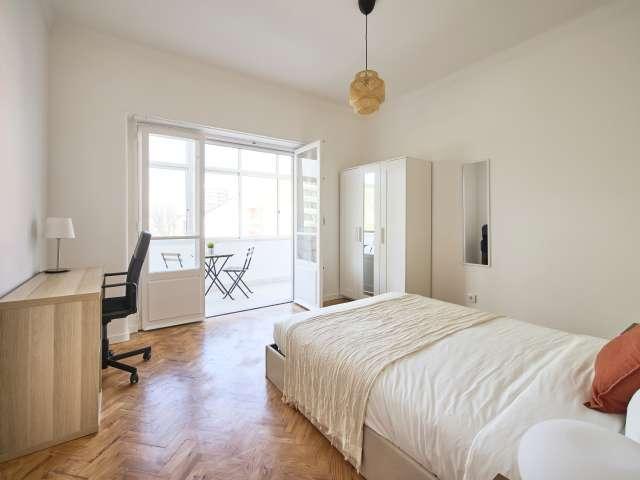 Quarto em apartamento partilhado para alugar em Lisboa