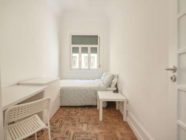 Quarto em apartamento partilhado para alugar em Lisboa